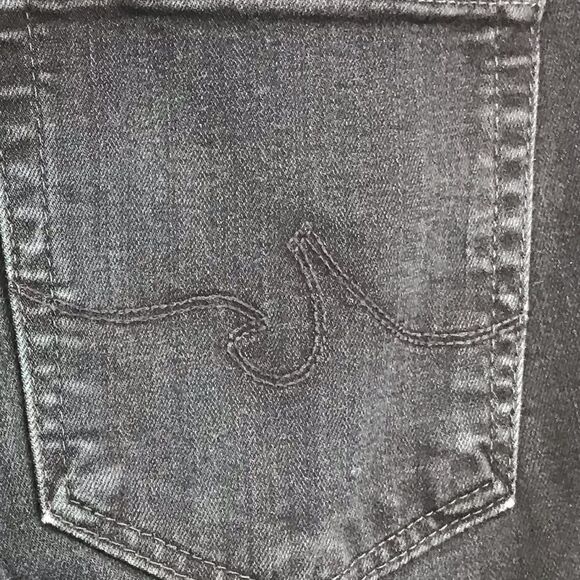 AG Adriano Goldschmied THE MIDDI Mid-Rise Dark Wash Legging - Picture 7 of 15